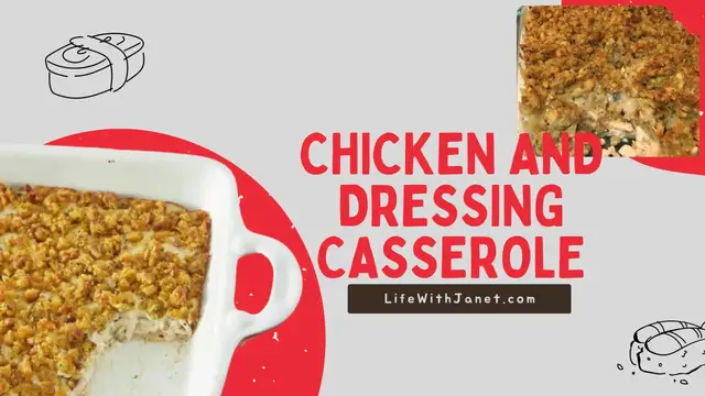 'Video thumbnail for Delicious Chicken and Dressing Casserole - Easy Homemade Recipe!'