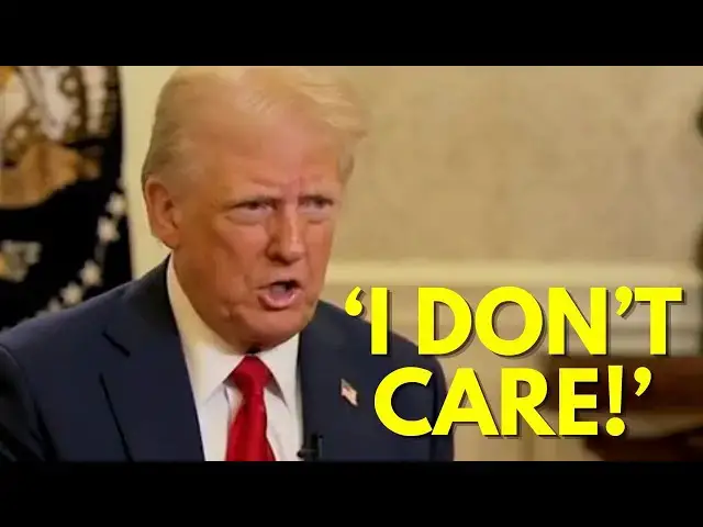 'Video thumbnail for Trump Snaps At Sean Hannity On Live TV - 'I Don't Care, This Is More Important''