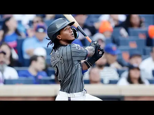 'Video thumbnail for All of Luisangel Acuna's 2024 Home Runs!'