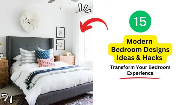 'Video thumbnail for 15 Modern Bedroom Decor Designs Ideas and Hacks'