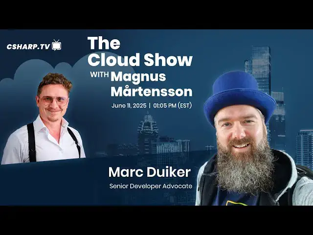 'Video thumbnail for The Cloud Show with Magnus Mårtensson ft. Marc Duiker - Ep: 70'