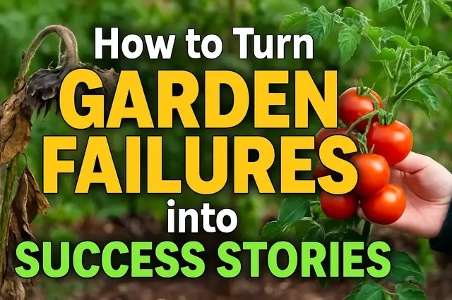 'Video thumbnail for How to Turn Garden Failures into Success Stories'