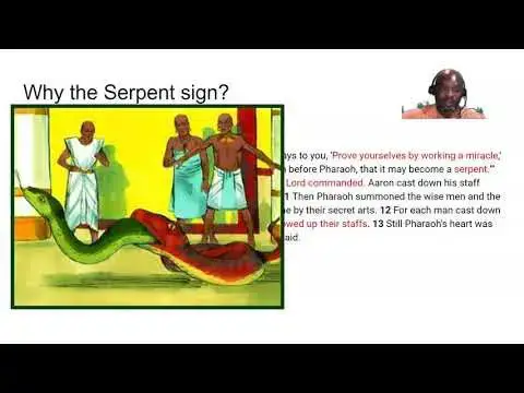 'Video thumbnail for A Closer Look At Moses First Sign Before Pharaoh, The Implications, Exodus 7:8-13'