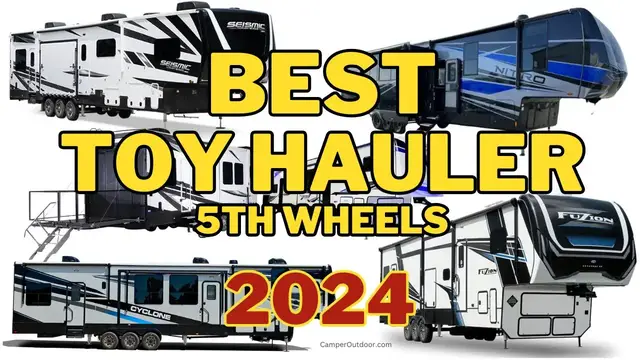 'Video thumbnail for Unbelievable Luxurious 5th Wheel Toy Haulers 2024 馃弲'
