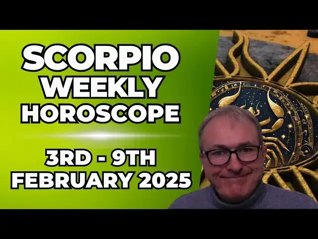 'Video thumbnail for Scorpio Weekly Horoscope 3rd - 9th February 2025 + Astrology insights'