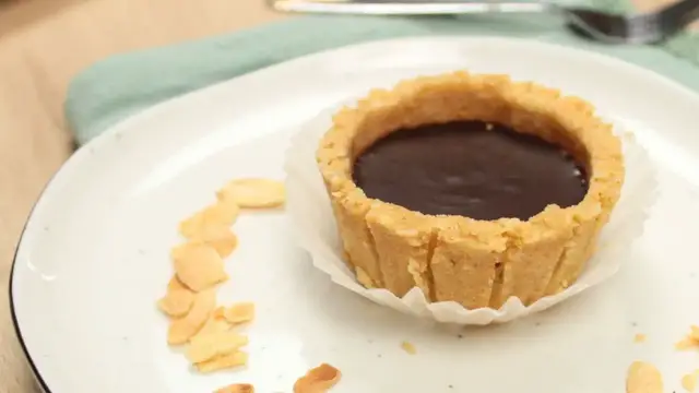 'Video thumbnail for No bake Chocolate Tartlets Recipe. No Eggs Mini Tarts'