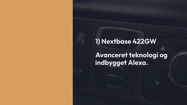 'Video thumbnail for Dashcam test – De Bedste dashcams i 2024'