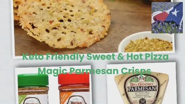 'Video thumbnail for Hot and Sweet Pizza Magic Parmesan Crisps'
