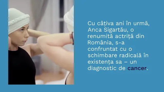 'Video thumbnail for Cum a reușit Anca Sigartău să învingă cancerul'