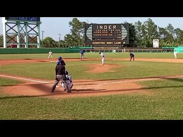 'Video thumbnail for EMOCIONANTE FINAL: Pinar del Río se llevó la primera victoria ante Industriales en la Liga Élite'