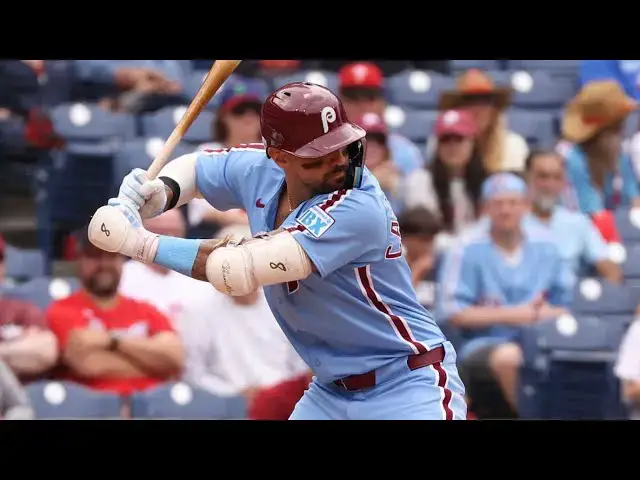 'Video thumbnail for Nick Castellanos' First 5 Home Runs of 2025! | Philadelphia Phillies'