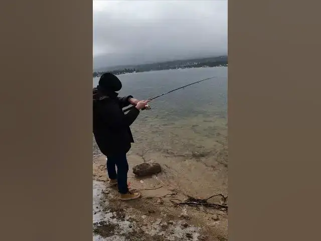 'Video thumbnail for Winter Fishing Challenge: Can You Catch Trout in the Snow? #troutfishing'