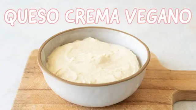 'Video thumbnail for QUESO CREMA VEGANO - SOLO 3 INGREDIENTES'