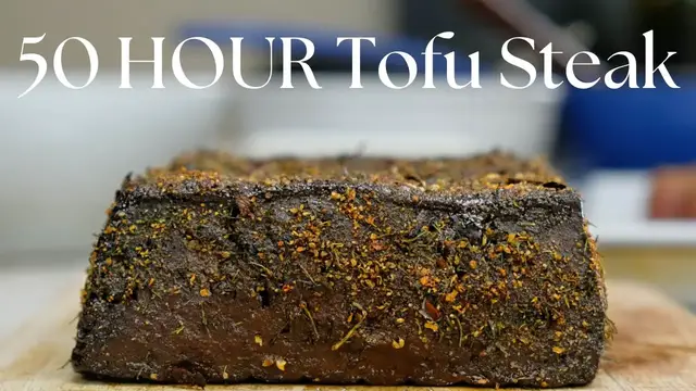 'Video thumbnail for 50 Hour Tofu Steak'