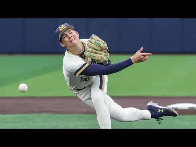 'Video thumbnail for Chase Van Ameyde 2025 College Baseball Highlights! | Notre Dame Fighting Irish'