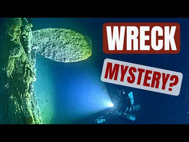 'Video thumbnail for NOT Identified - HUGE Mystery Shipwreck in 90 Metres (270 feet)'