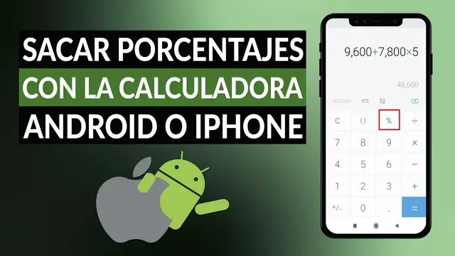 'Video thumbnail for ¿Cómo sacar porcentajes con la calculadora de tu celular ANDROID o IPHONE?'
