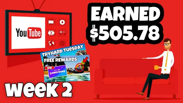 'Video thumbnail for $505.78 Earned on YouTube this Week - Thumbnails & Amazon'
