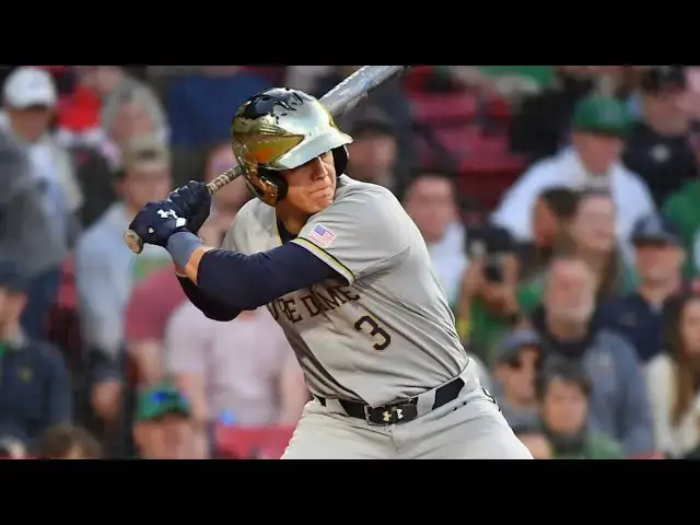 'Video thumbnail for Estevan Moreno 2025 College Baseball Highlights! | Notre Dame Fighting Irish'