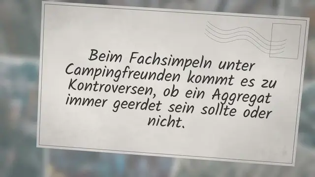 'Video thumbnail for Muss ein Stromerzeuger geerdet werden?'