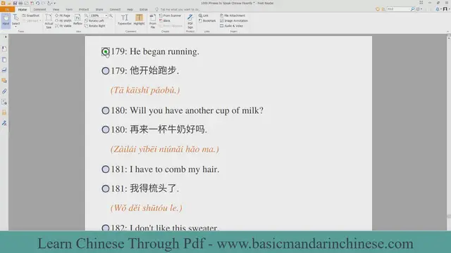 'Video thumbnail for Phrases to Speak Chinese Fluently - Part 31'