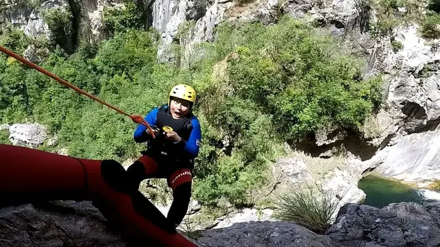 'Video thumbnail for Best Canyoning Tour | Split Croatia | River Cetina'