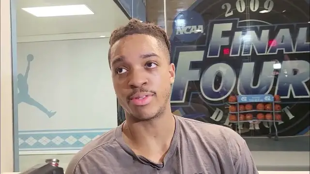 'Video thumbnail for Armando Bacot after he scored 21 points and dished out a career-high five assists against Deacs.'
