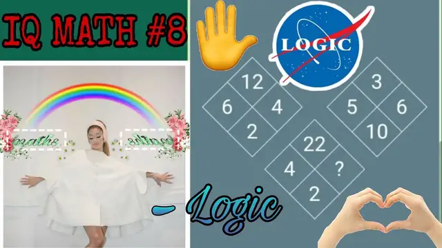 'Video thumbnail for Solve iq math riddles #8 | What is the correct answer to this puzzle | Vu Giang Channel'