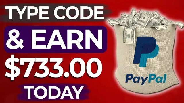 'Video thumbnail for Get FREE $733 In PayPal Money Typing Codes | New PayPal Cash Codes'
