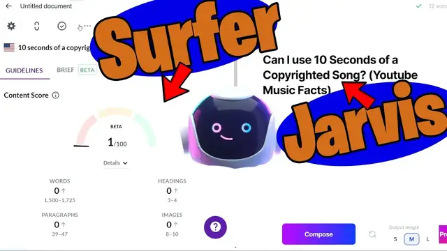 'Video thumbnail for WHOA! Jasper AI & Surfer SEO Created a Full Blog Post (I Broke It?)'