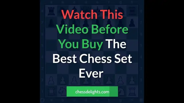 'Video thumbnail for Watch This Video First Before You Buy The Best Chess Set Ever'