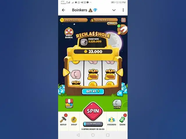 'Video thumbnail for Boinkers airdrop spin'