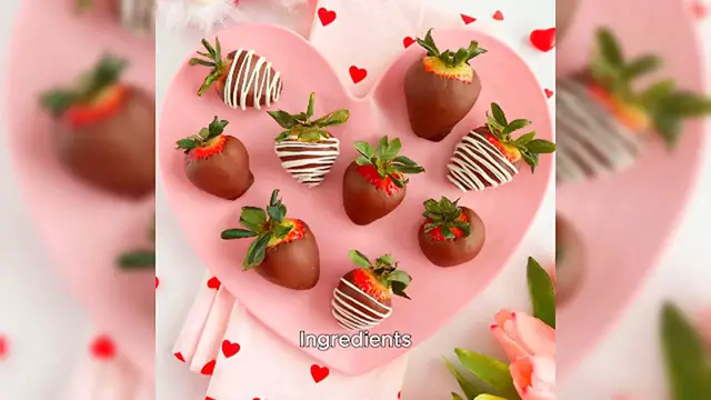 'Video thumbnail for Decadent Chocolate-Dipped Strawberries'