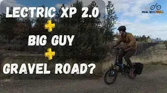 'Video thumbnail for Can The Lectric XP 2.0 Handle Off-Road? (Gravel Test with 225lb Man!)'