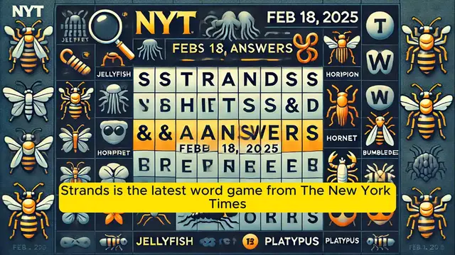 'Video thumbnail for NYT Strands Today Hints and Answers for February 18, 2025'