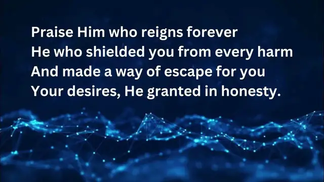 'Video thumbnail for Christian Poem | Praise the Lord the Almighty | Religious Poem'