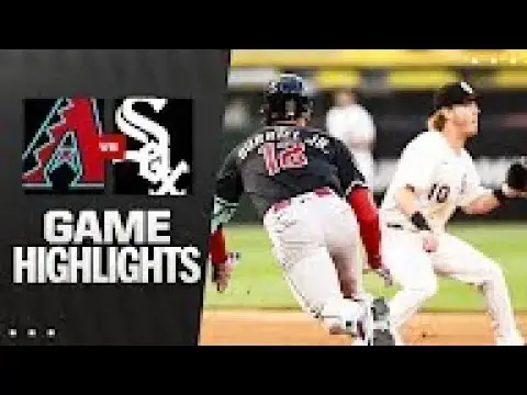 'Video thumbnail for Arizona Diamondbacks at Chicago White Sox Full-Game Highlights! | 06/24/2025'