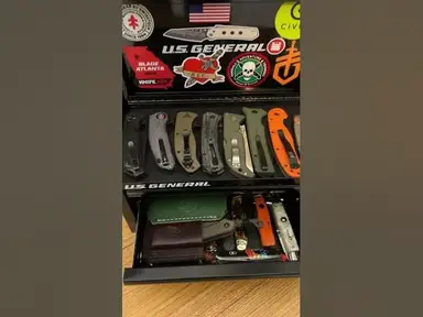 'Video thumbnail for My Favorite EDC Pocket Knives #knives #edc'