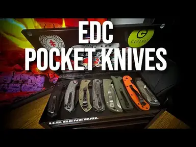 'Video thumbnail for Budget EDC Pocket Knife Collection. My Personal Favorites Revealed!'