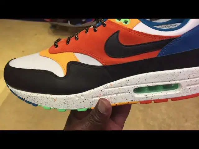 'Video thumbnail for Quick Look At The Nike Air Max 1 Drip Multi Color & Buy It Now'
