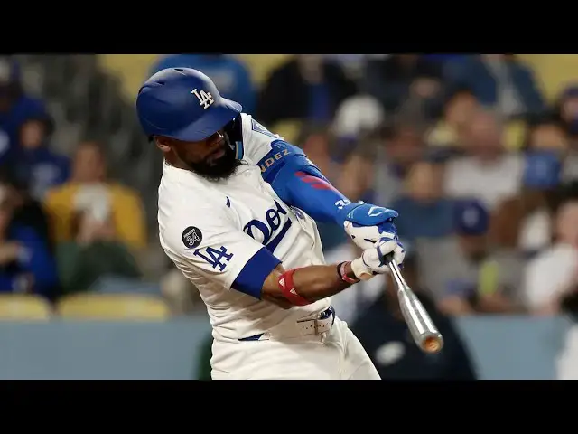 'Video thumbnail for Teoscar Hernandez's First 10 Home Runs of 2025! | Los Angeles Dodgers'