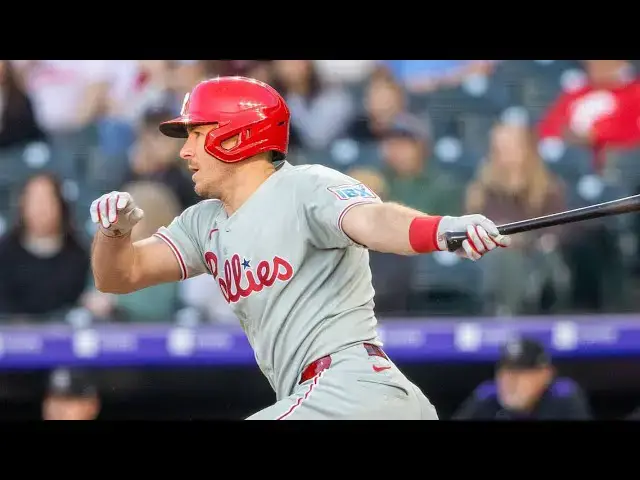 'Video thumbnail for J.T. Realmuto's First 5 Home Runs of 2025! | Philadelphia Phillies'