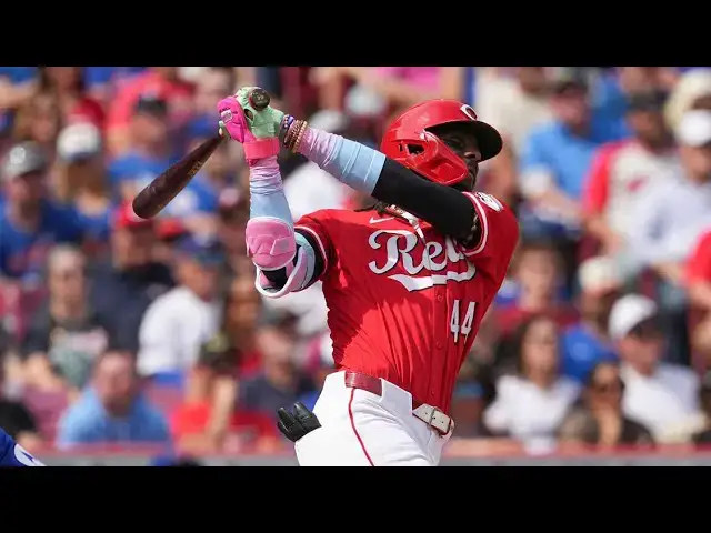 'Video thumbnail for Elly De La Cruz's First 10 Home Runs of 2025! | Cincinnati Reds'
