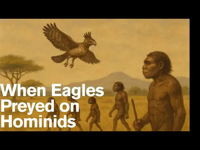 'Video thumbnail for When Australopithecus Africanus were Preyed by Eagles'