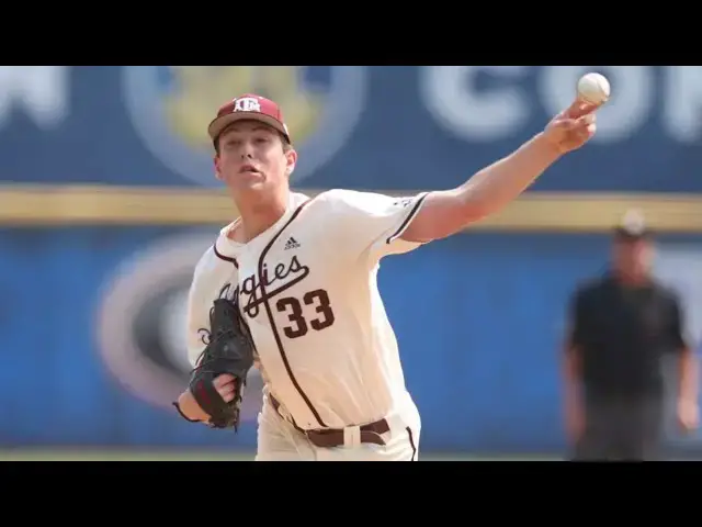 'Video thumbnail for Justin Lamkin 2025 College Baseball Highlights! | Texas A&M Aggies'