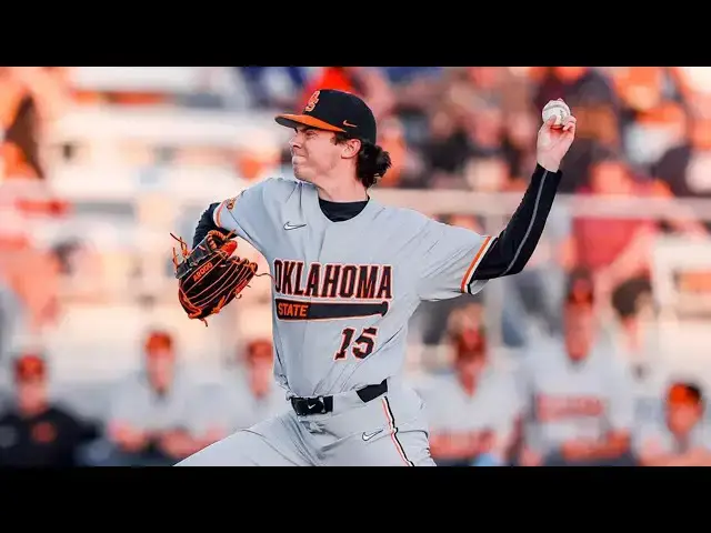 'Video thumbnail for Harrison Bodendorf 2025 College Baseball Highlights! | Oklahoma State Cowboys'