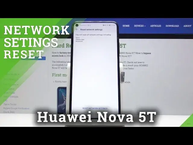 'Video thumbnail for How to Reset Network Settings in HUAWEI Nova 5T'