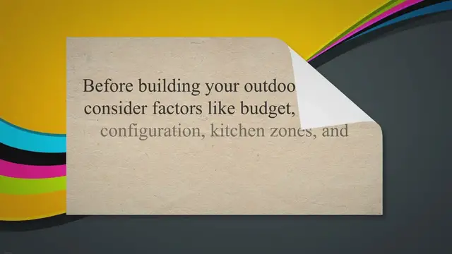 'Video thumbnail for How To Build An Outdoor Kitchen? 2 Best Ideas'