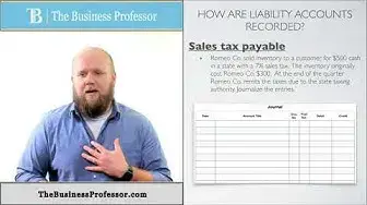 'Video thumbnail for Recording Accounts Payable - Financial Accounting'