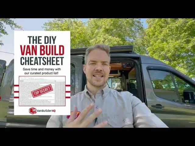 'Video thumbnail for FREE DIY Van Build Cheatsheet - Jumpstart your campervan conversion today!'